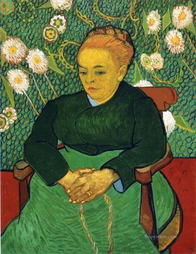 Vincent Van Gogh Painting - Madame Roulin meciendo la cuna Vincent van Gogh